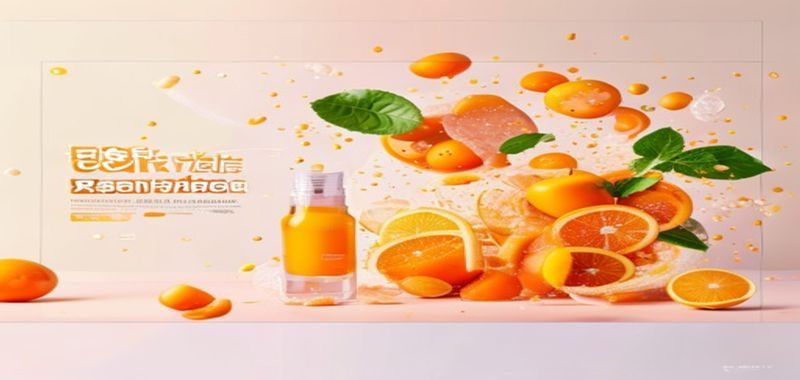 果冻传媒为某新消费饮品品牌制作的系列短视频截图，橙色调画面充满活力，产品特写与年轻消费者互动场景交织，传递品牌年轻化气质